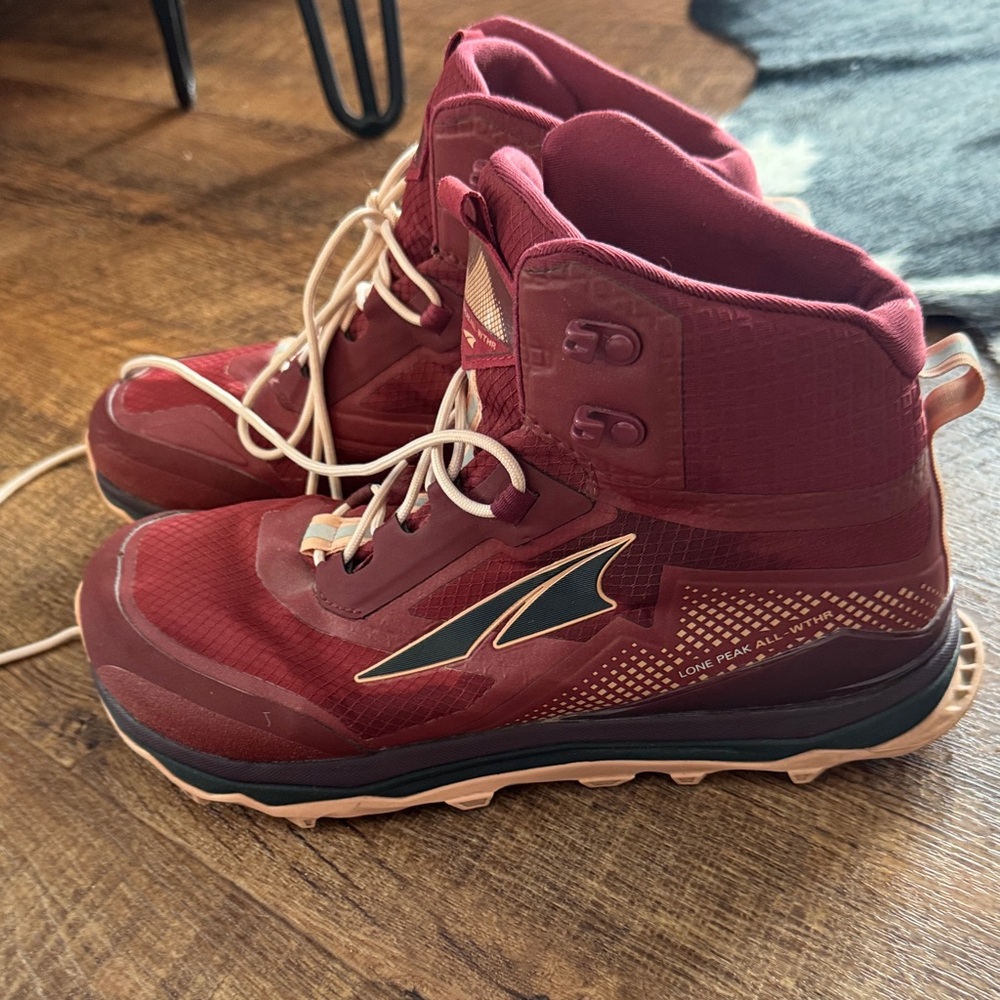 Altra Maroon Athletic Shoes